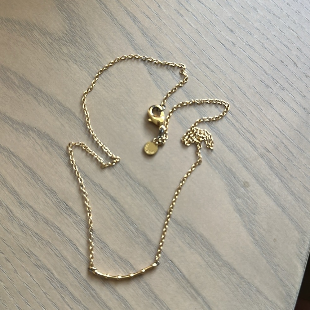 Gorjana small bar necklace